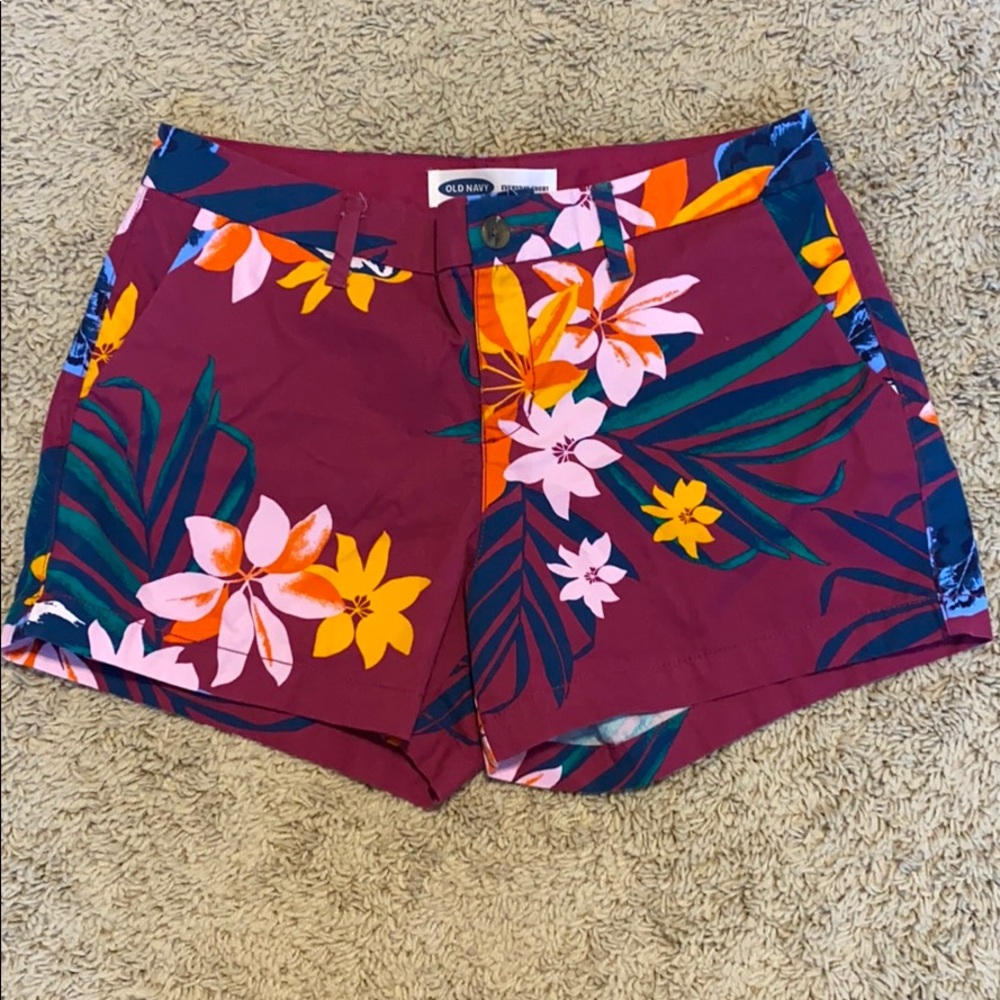 Old Navy Floral Everyday Shorts